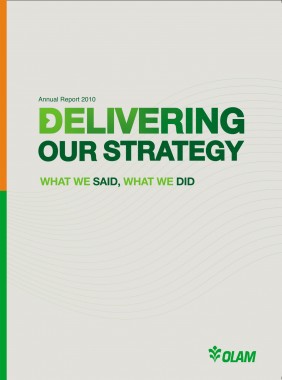 Annual Report 2010: Delivering Our Strategy, Olam.