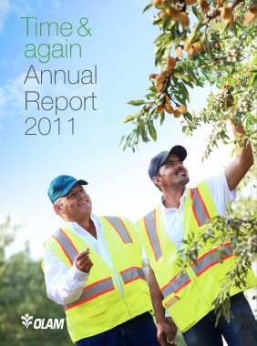 Annual Report 2011: Time and Again, Olam. 