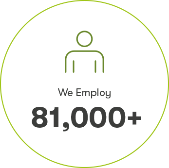 Over 81,000 employees